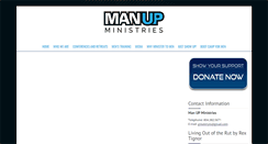 Desktop Screenshot of manupministries.net